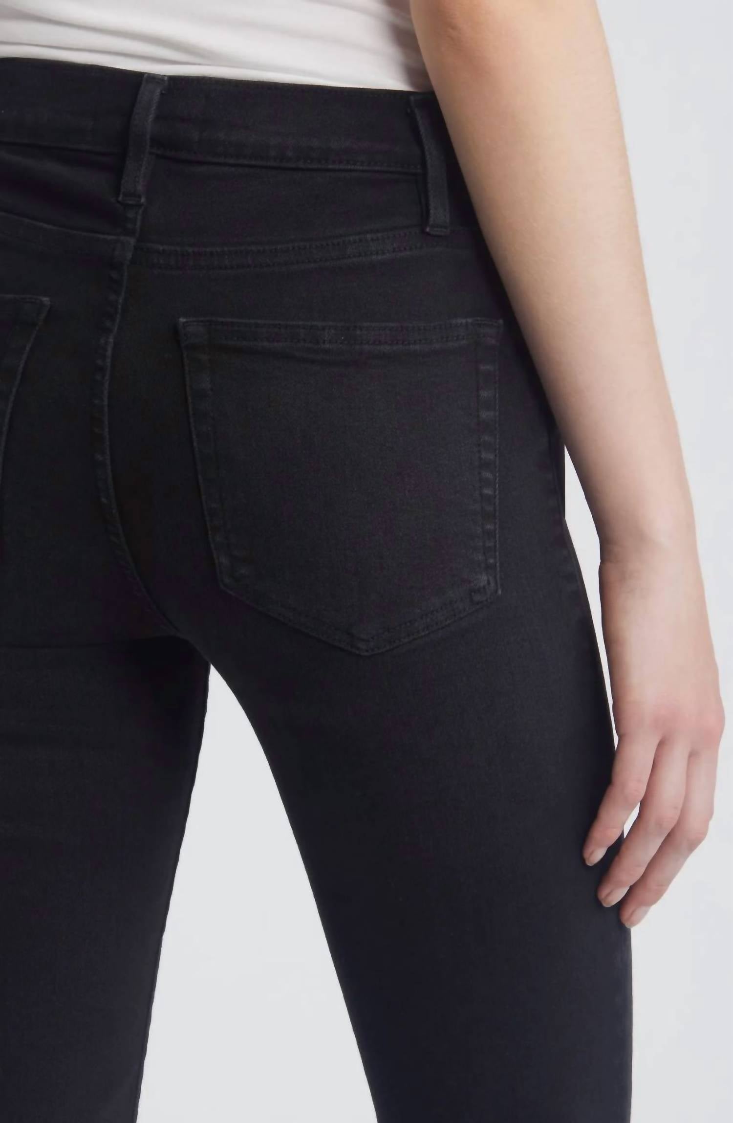 Frame - Le High Straight Raw After Jeans