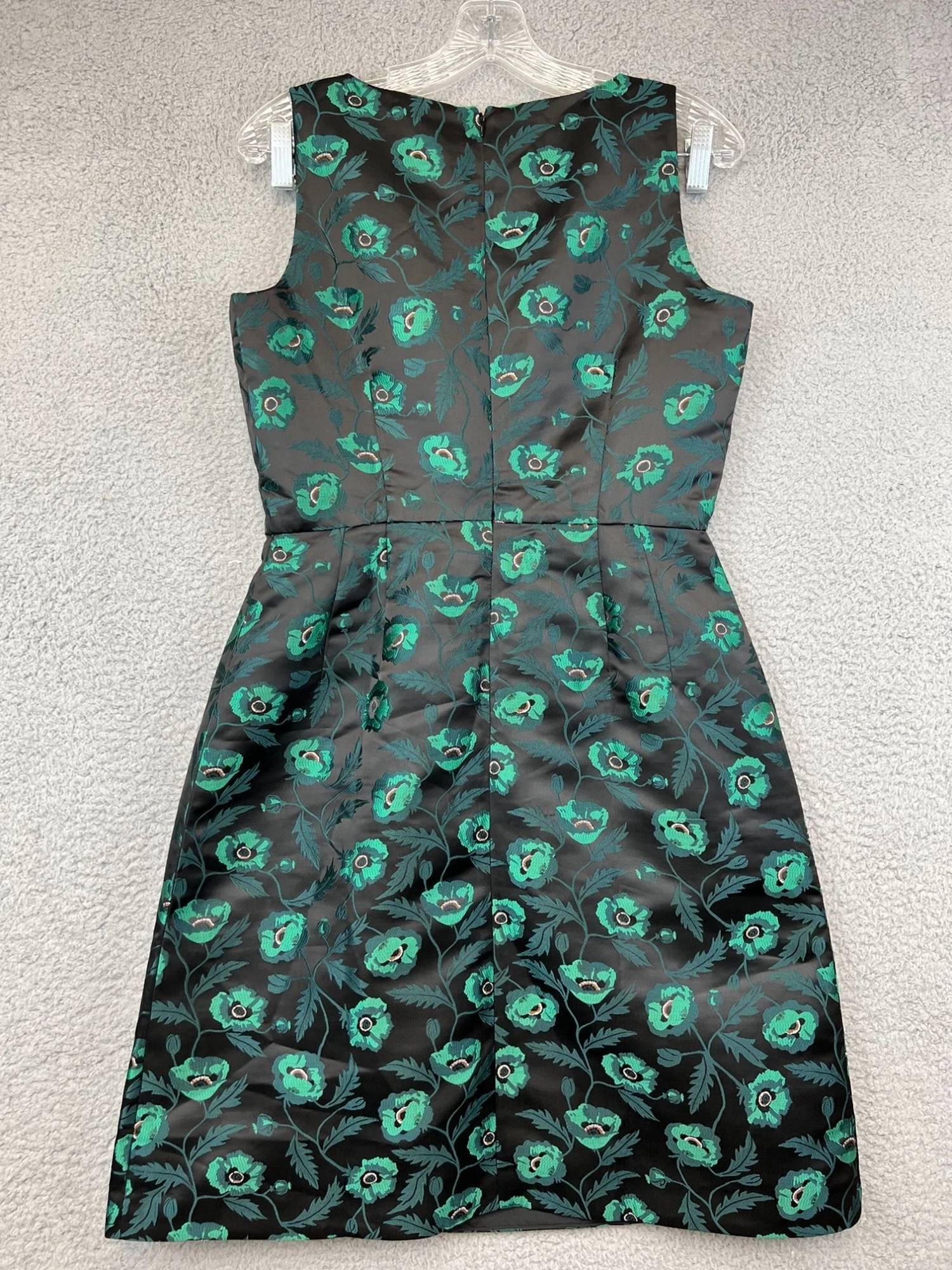 J.Crew - Women's Jacquard V-neck Cocktail Dress