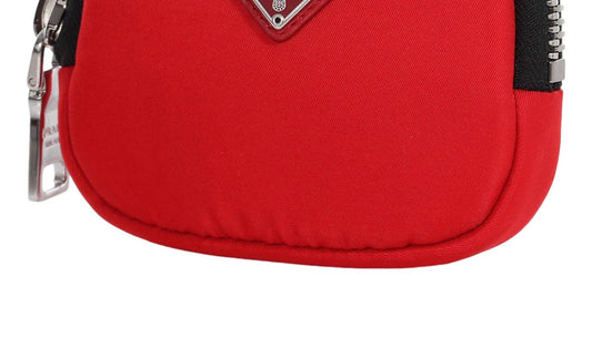 Prada - Women's Tessuto Nylon Cargo Mini Pouch On Lanyard Neck Bag