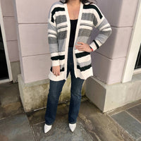 Staccato - Multi Stripe Cardigan
