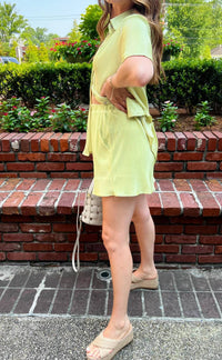 Cloudwalk - High Waist Light Shorts Set