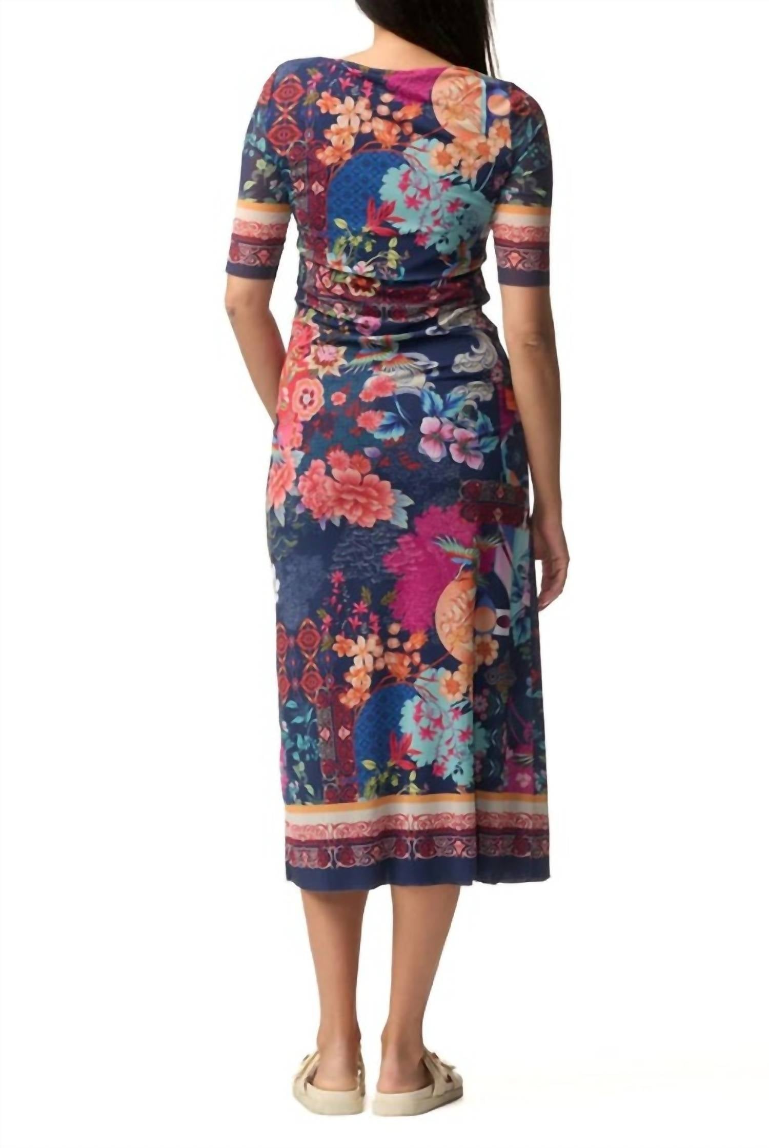 Johnny Was - MAYA MESH MIDI DRESS