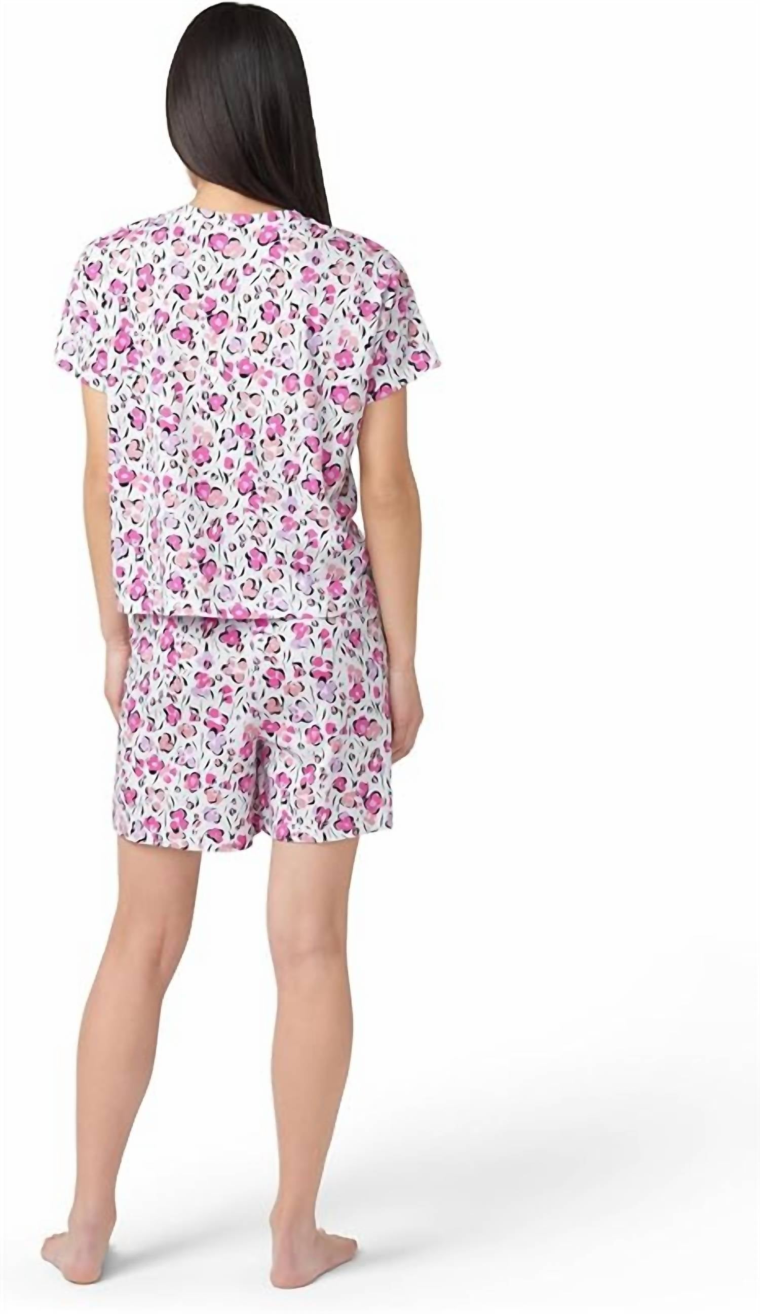 Hue - Short Sleeve Boxer Pajama Set