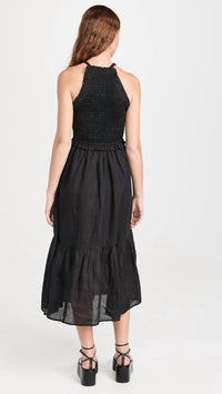 Sea - Women's Cole Smocked Ramie Midi Dress