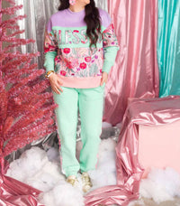 Brianna Cannon - Blessed Floral Sweatshirt