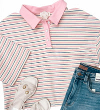 Entro - Women's Stripe Polo