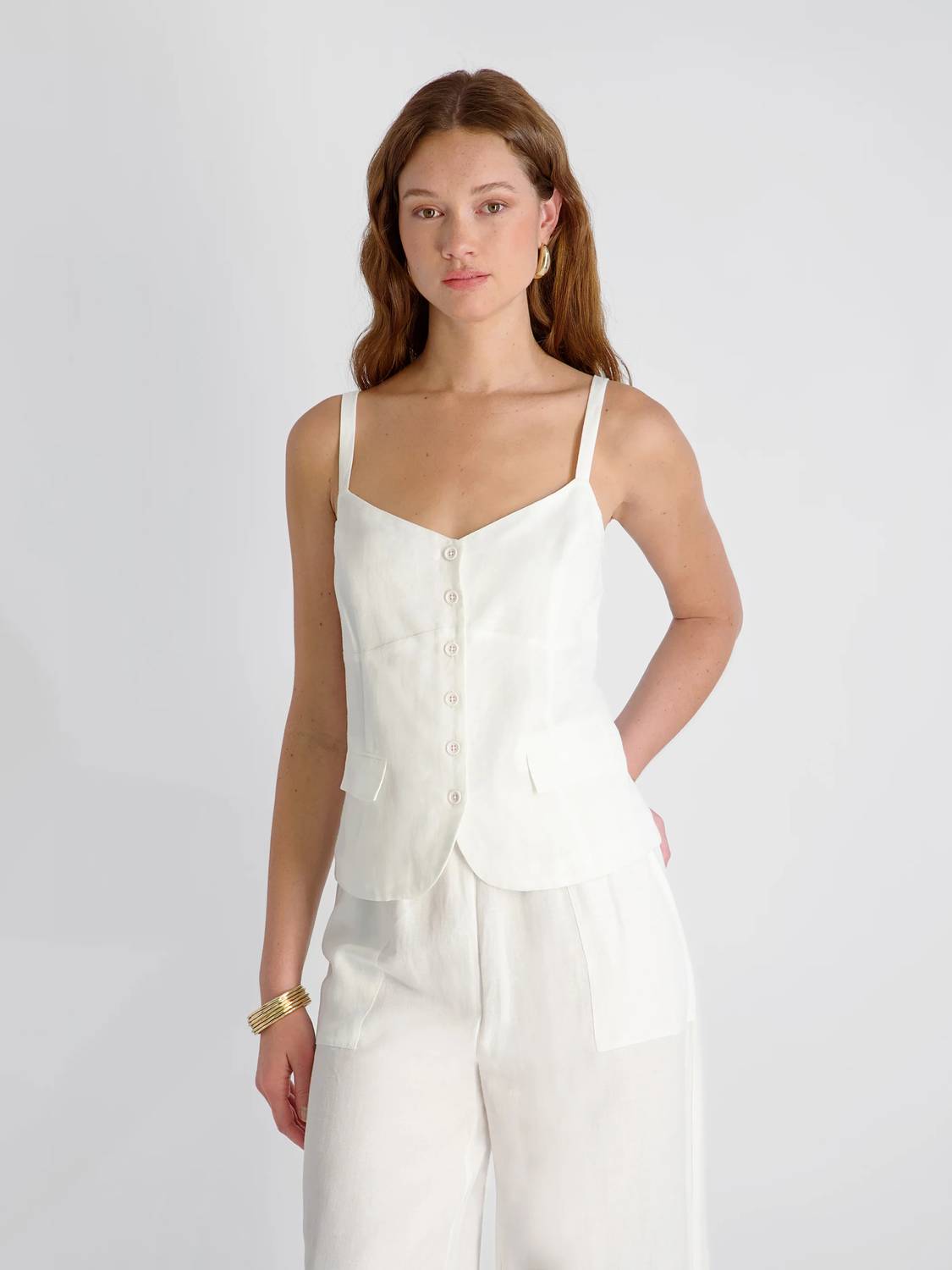 French Connection - Cooper Linen Tailored Cami
