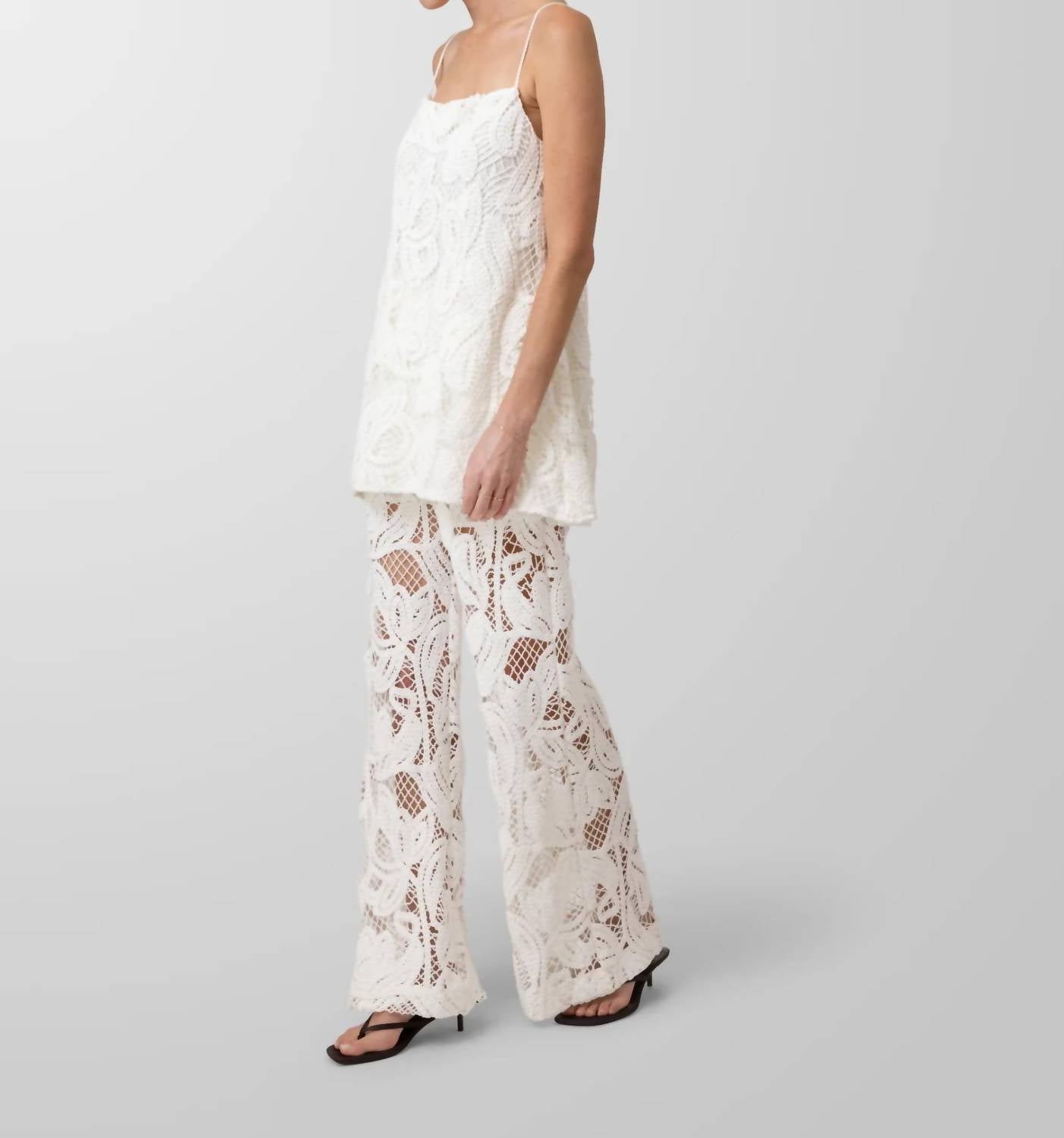 Line And Dot - La Dolce Wide Leg Pants