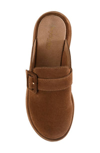 Seychelles Women's Come Together Open Back Platform Mules in brown suede - women's shoe - view 4
