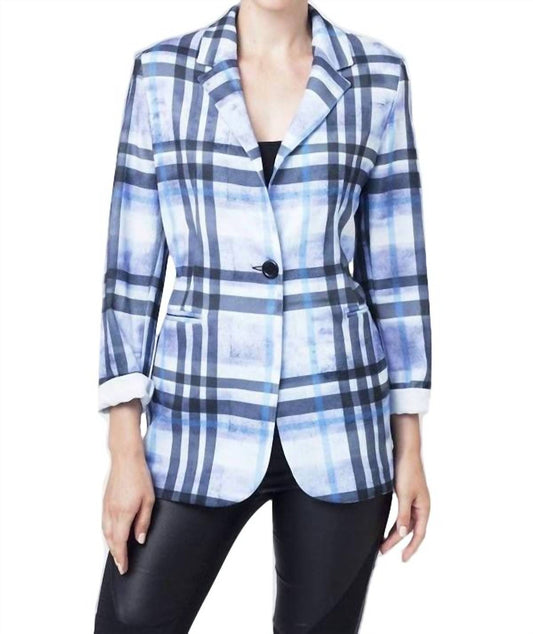 Plaid Blazer