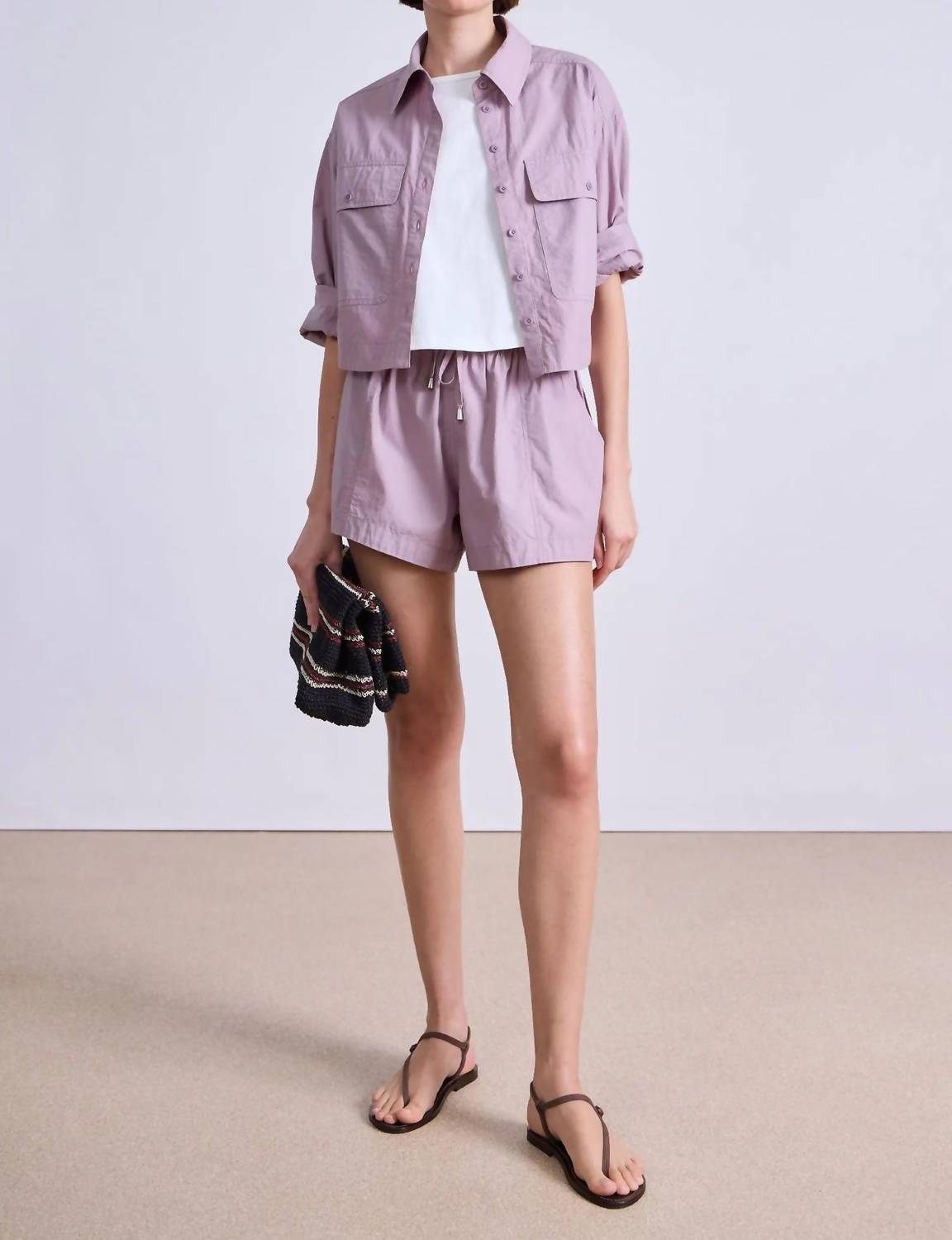 Apiece Apart - Cropped Utility Shirt