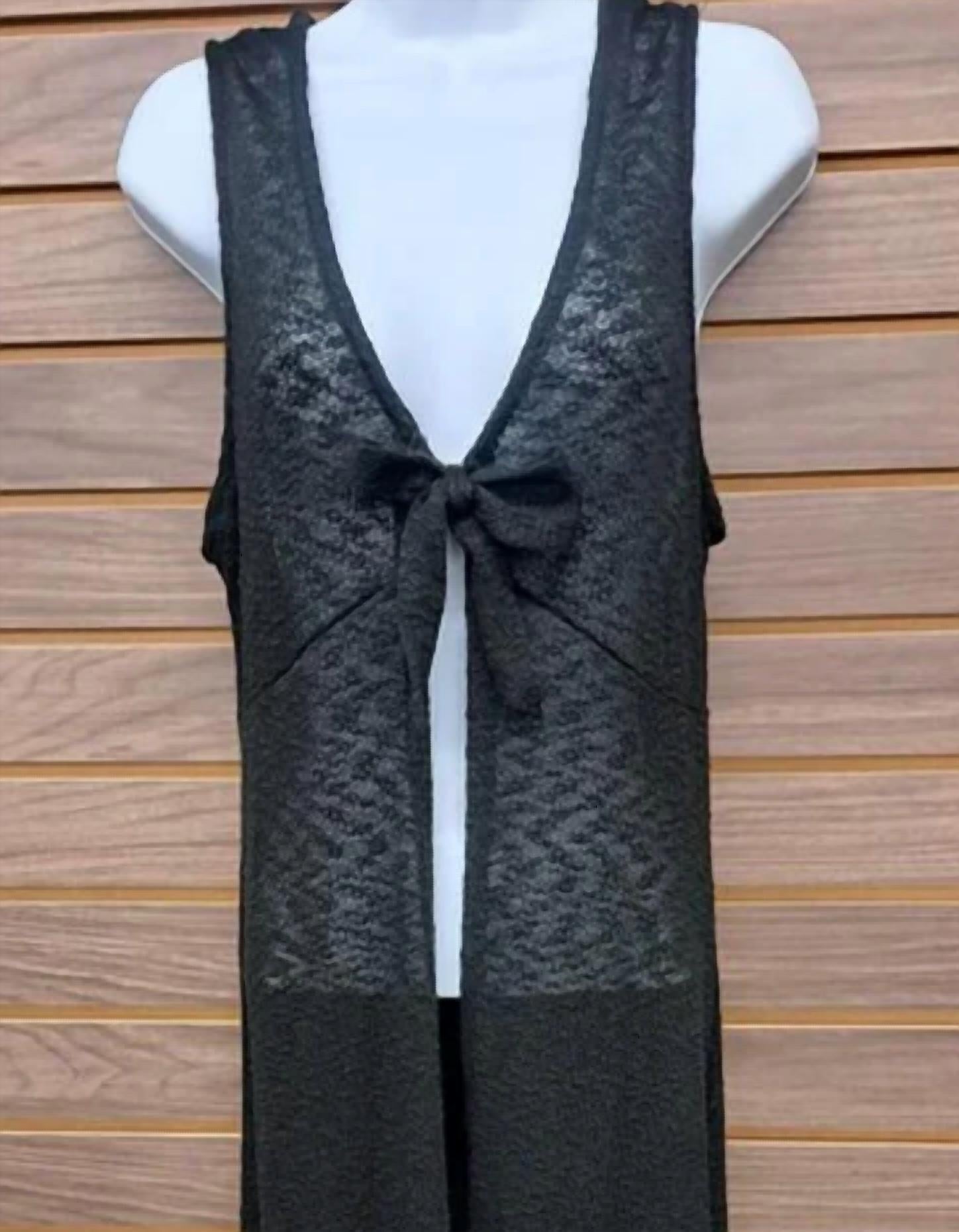 Shop Basic - Women's Sleeveless Tied Cover Up