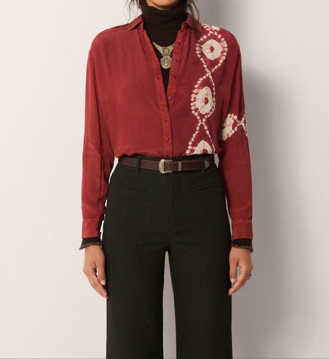 Maison Hotel - Aria Long Sleeve Blouse