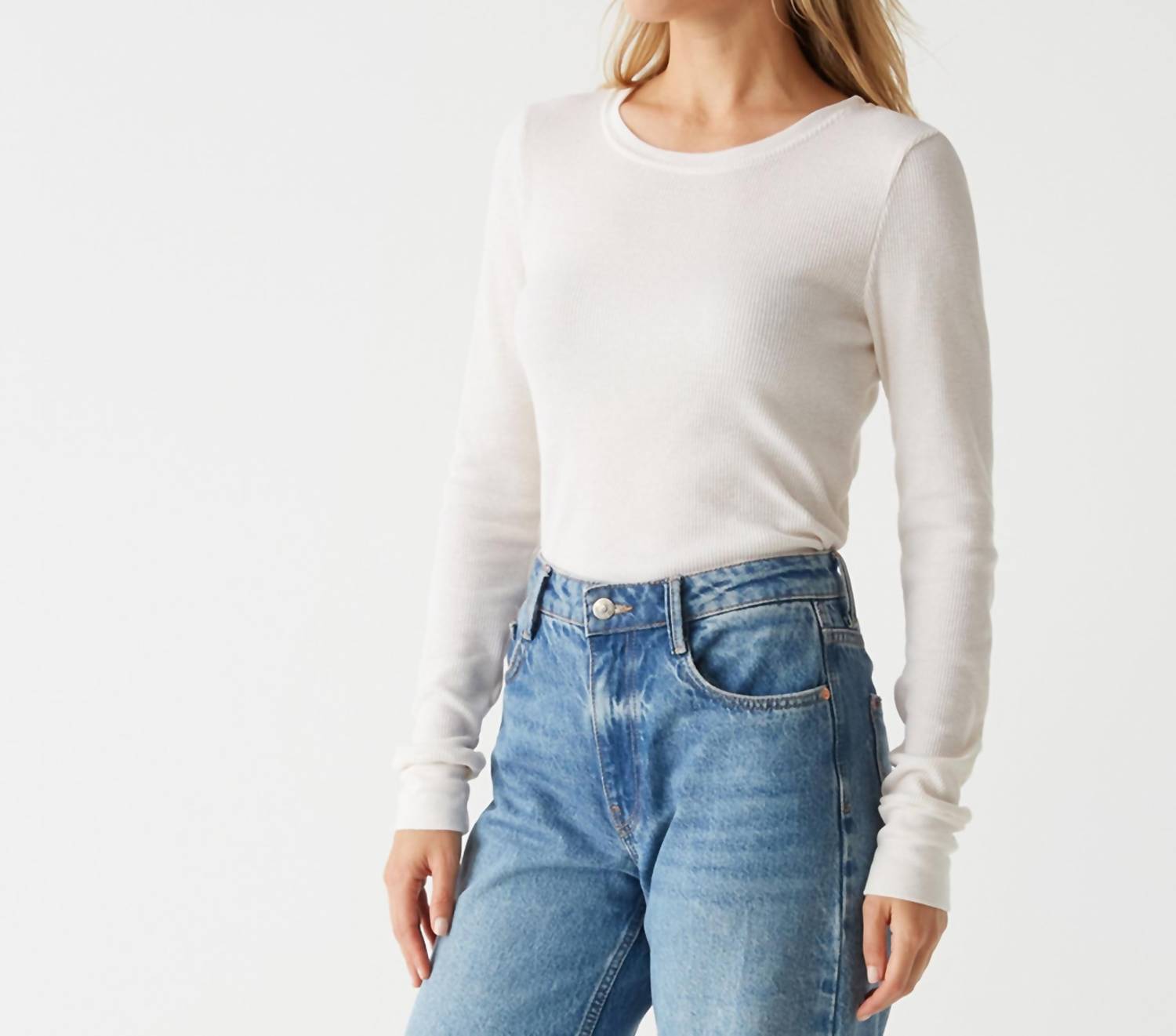 Michael Stars - Juliet Thermal Crew Neck Top