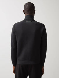 Reiss Mclaren F1 Team Quilted Hybrid Jacket in black - men's jacket - alternate view