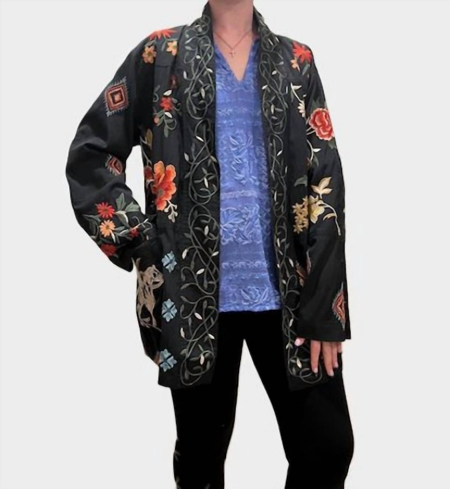 Johnny Was - HELENA BELTED MILITARY JACKET