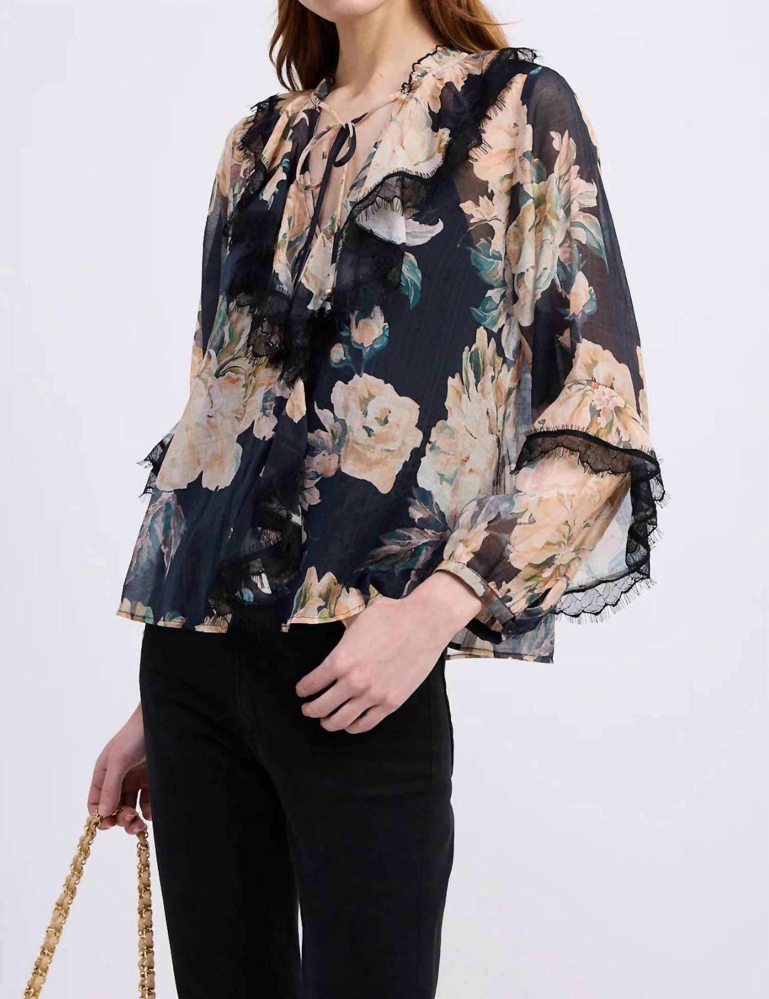 En Saison - Peregrine Long Sleeve Blouse