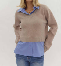 Entro - Trim Twofer Shirt