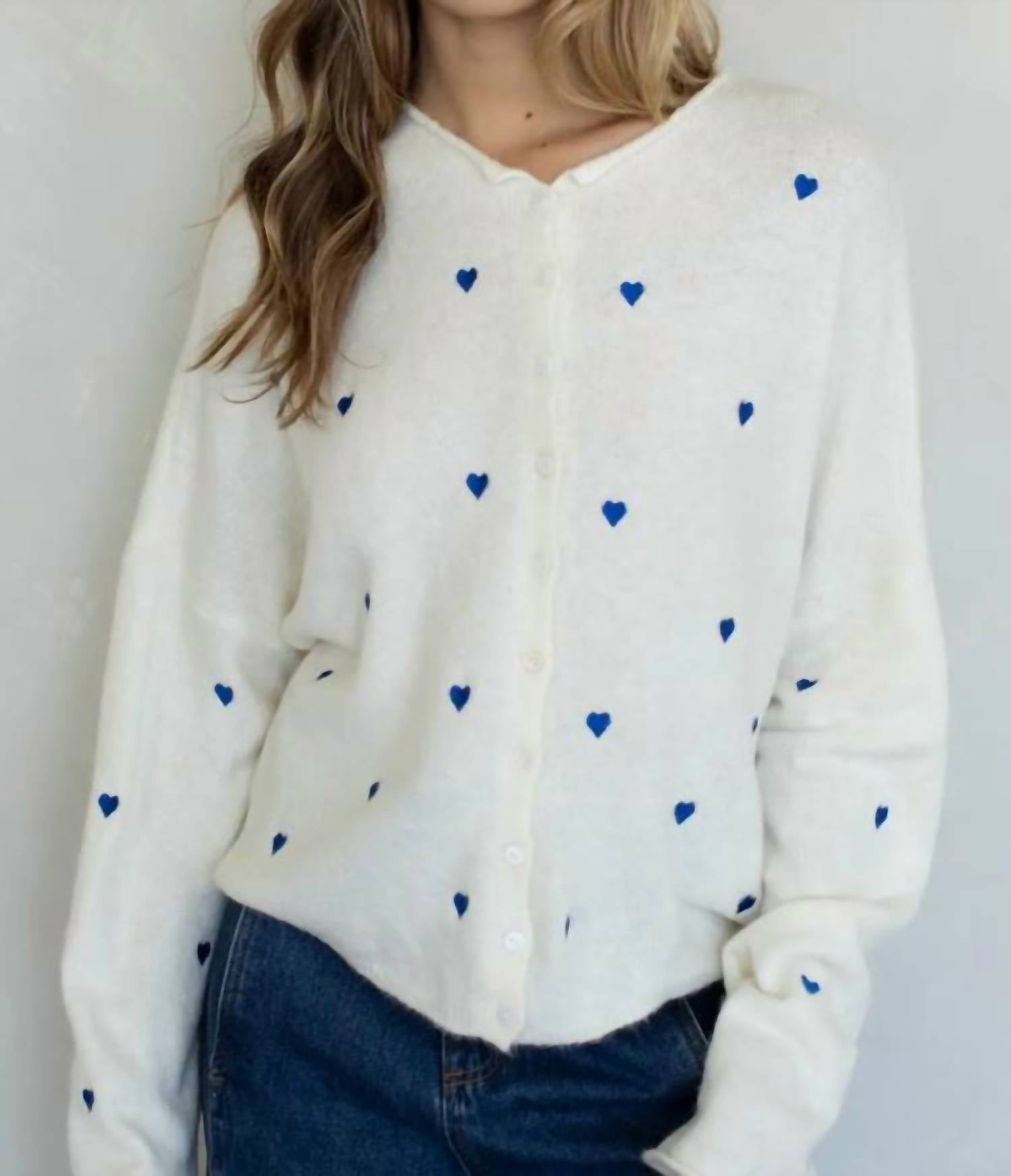 Mint Exclusives - Piper Heart Cardigan