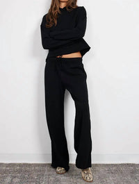Bobi - Wide Leg Drawstring Pant