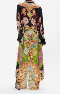 Camilla Layer with Collar Jacket in sundowners in sicily 1 - women's jacket - alternate view