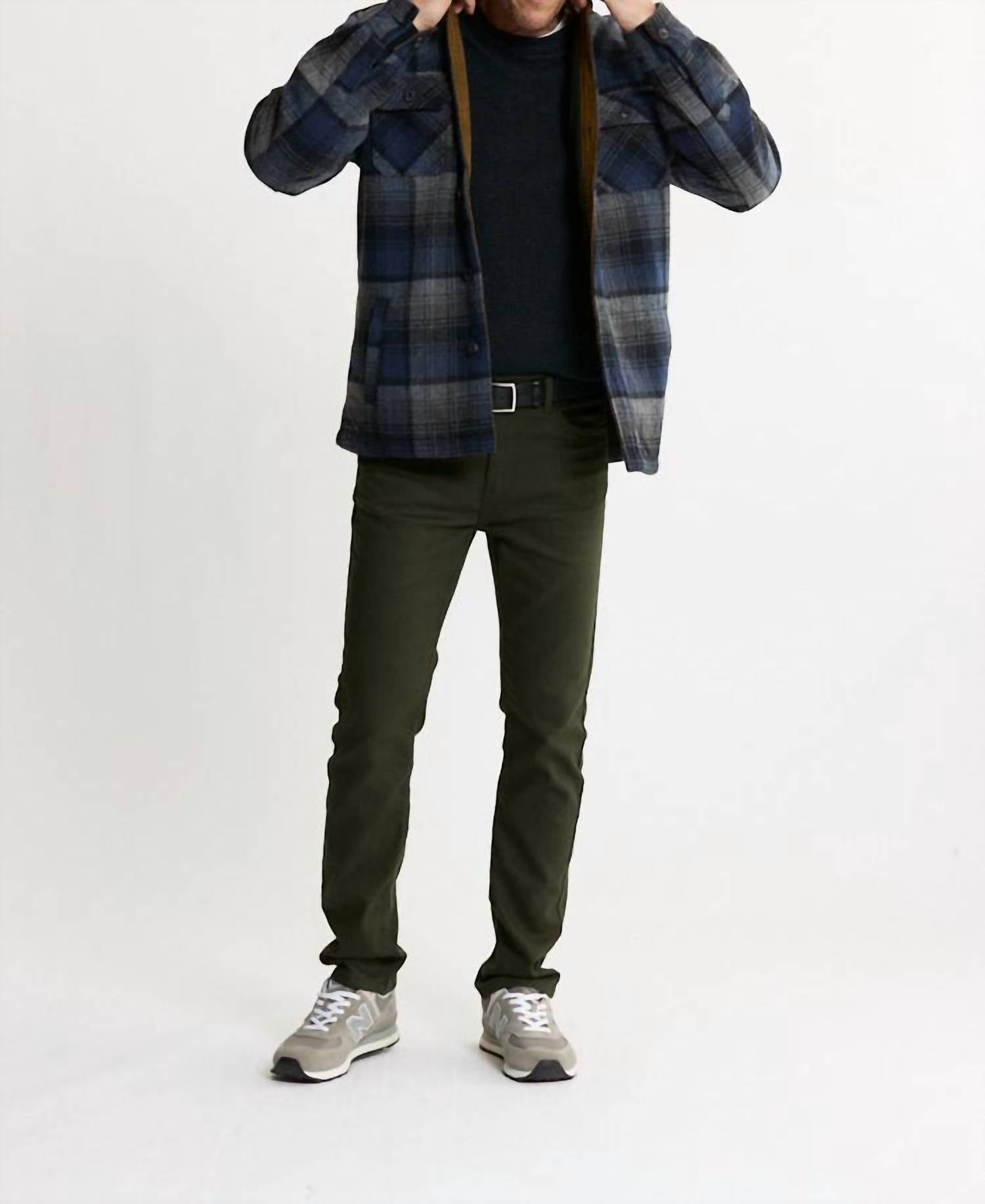 Jachs New York - Thermal Lined Wool Blend Shirt Jacket