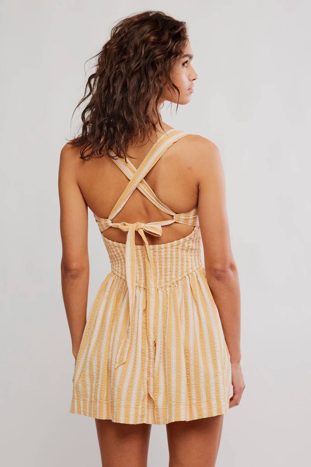 Free People - Laurel Plaid Mini Dress