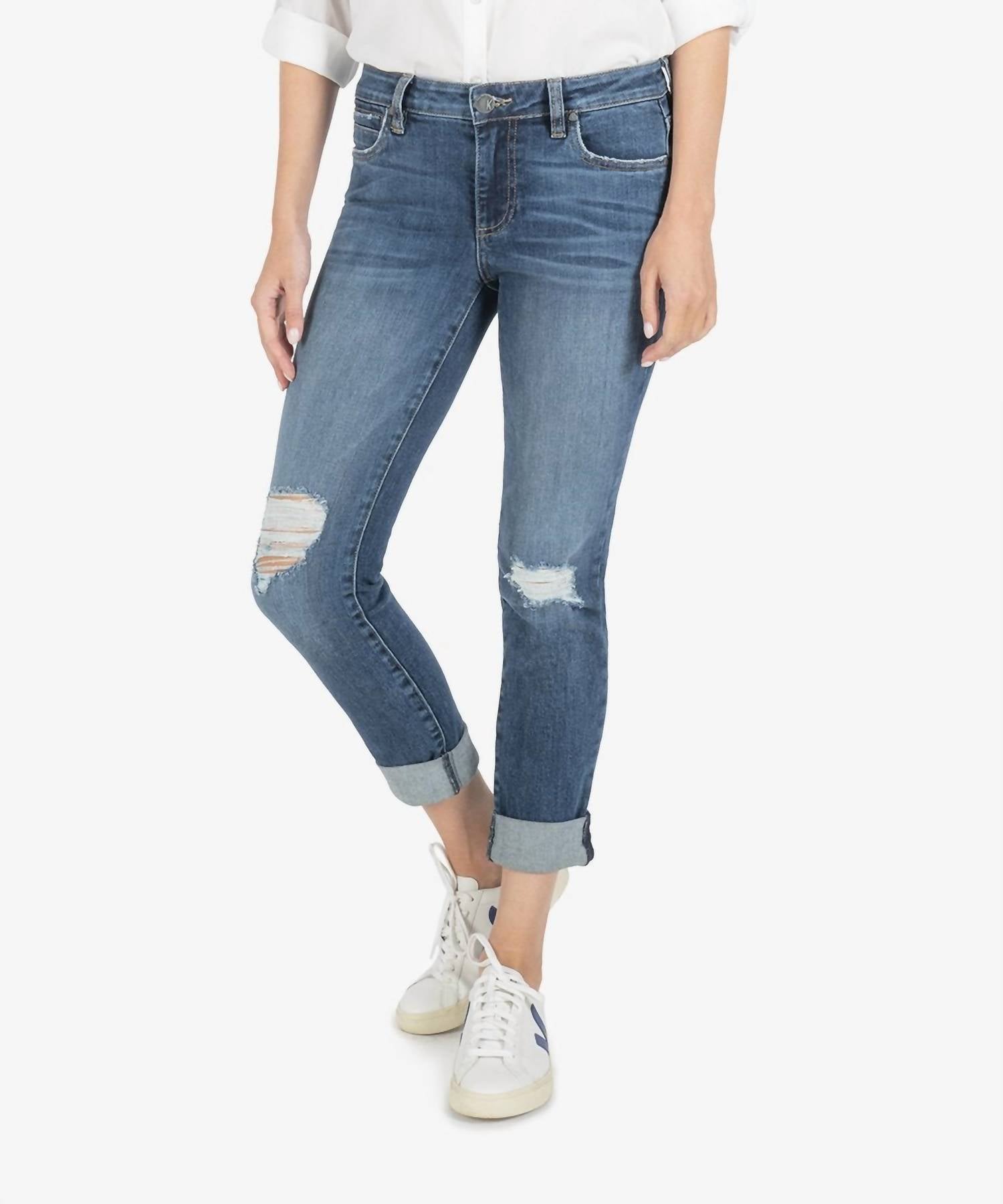 Catherine High Rise Boyfriend Jean
