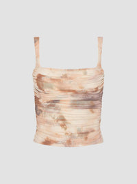 L'Agence - Rasha Shirred Tank