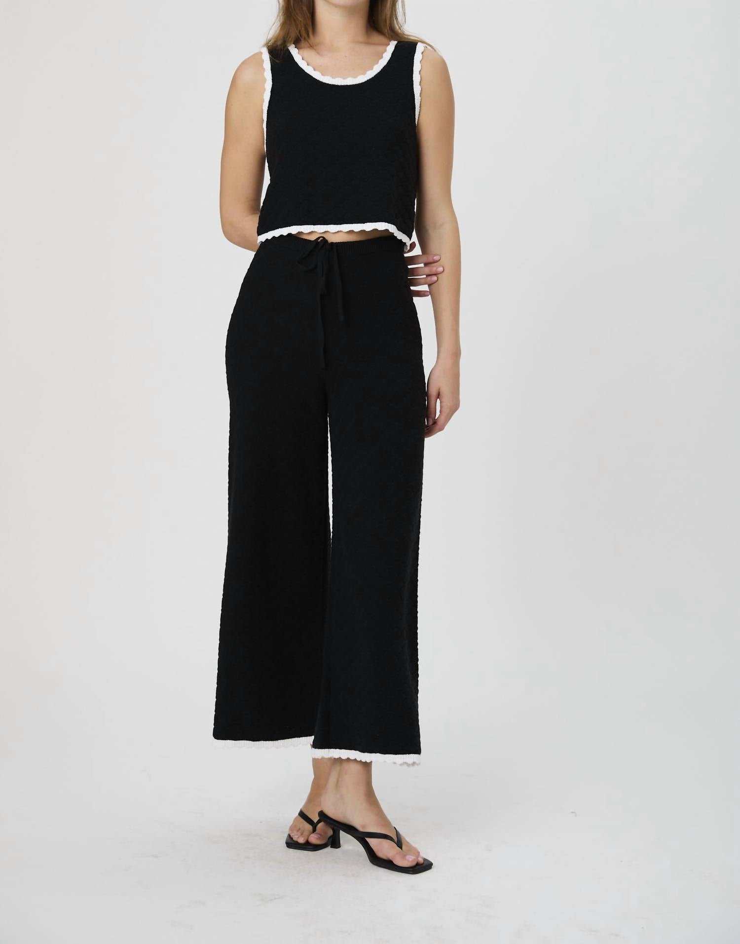 French Connection - Teddy Diamond Knit Camisoles