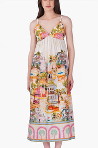 America & Beyond - Women's Summer Escape Maxi Dress