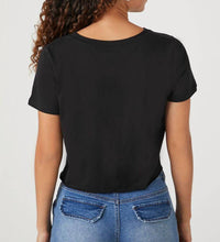 New York City Lips Cropped Tee