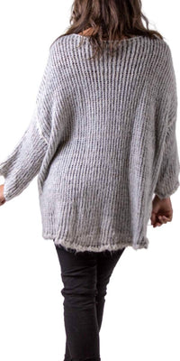 Gigi Moda - Ampio Knit Scoop Neck Sweater