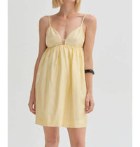 Crescent - Sylvie Babydoll Mini Dress