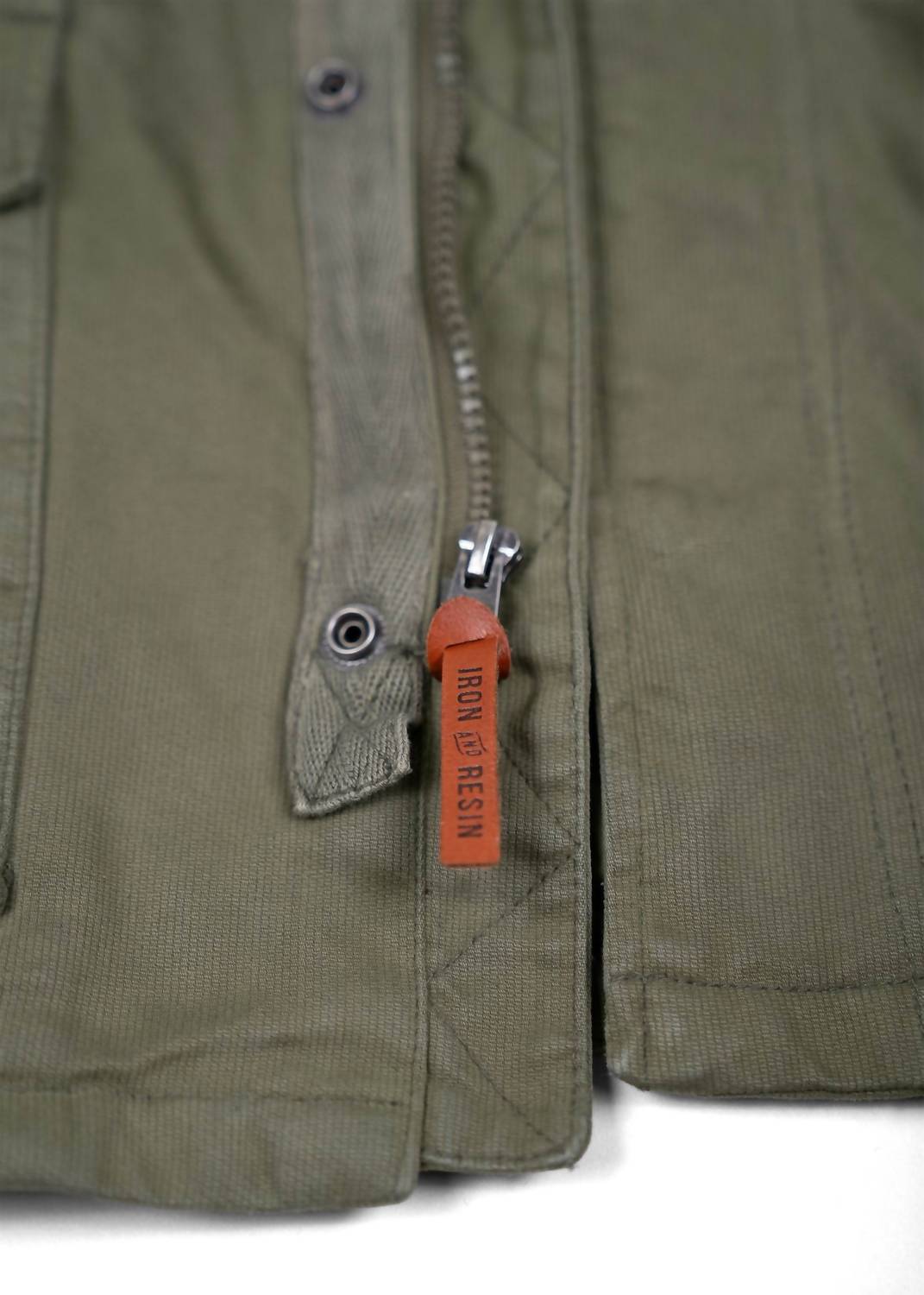 Iron & Resin Men's M65 Jacket in charcoal - men's jacket - view 6