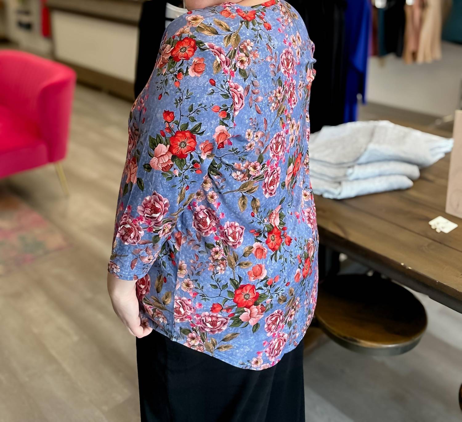 Blue Sky Clothing Co - Jazz Quarter Sleeve Bamboo Top