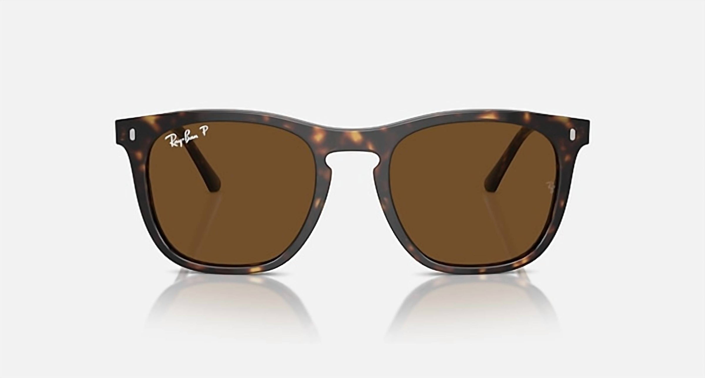 Ray Ban - Square Polarized Sunglasses Rb2210 - 902 - 57