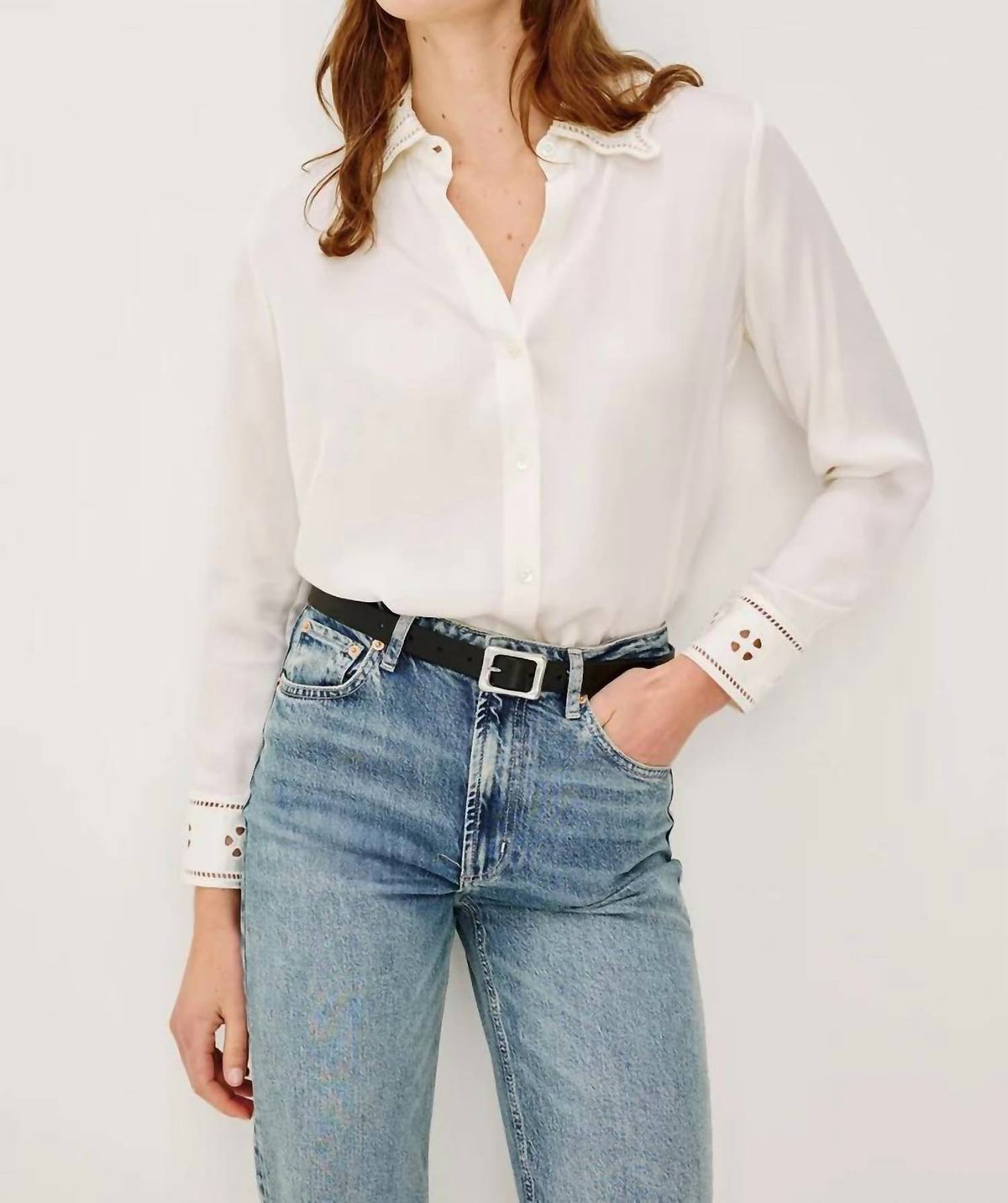 Rails - Clarise Classic Button-up Top