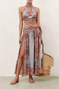 Zimmermann - Aster Scarf Midi Skirt