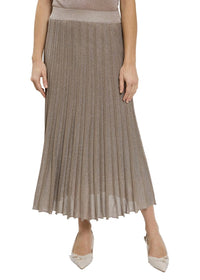 Maison Lurex Women's Gala Lurex Skirt in april moon - women's skirt