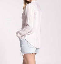 Thread & Supply Myla Button Down Shirt in pink - women's shirt - view 4