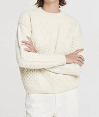 Pomandère - Crewneck With Patchwork Pattern