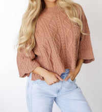 Tcec - Worth The Wait Crop Sweater