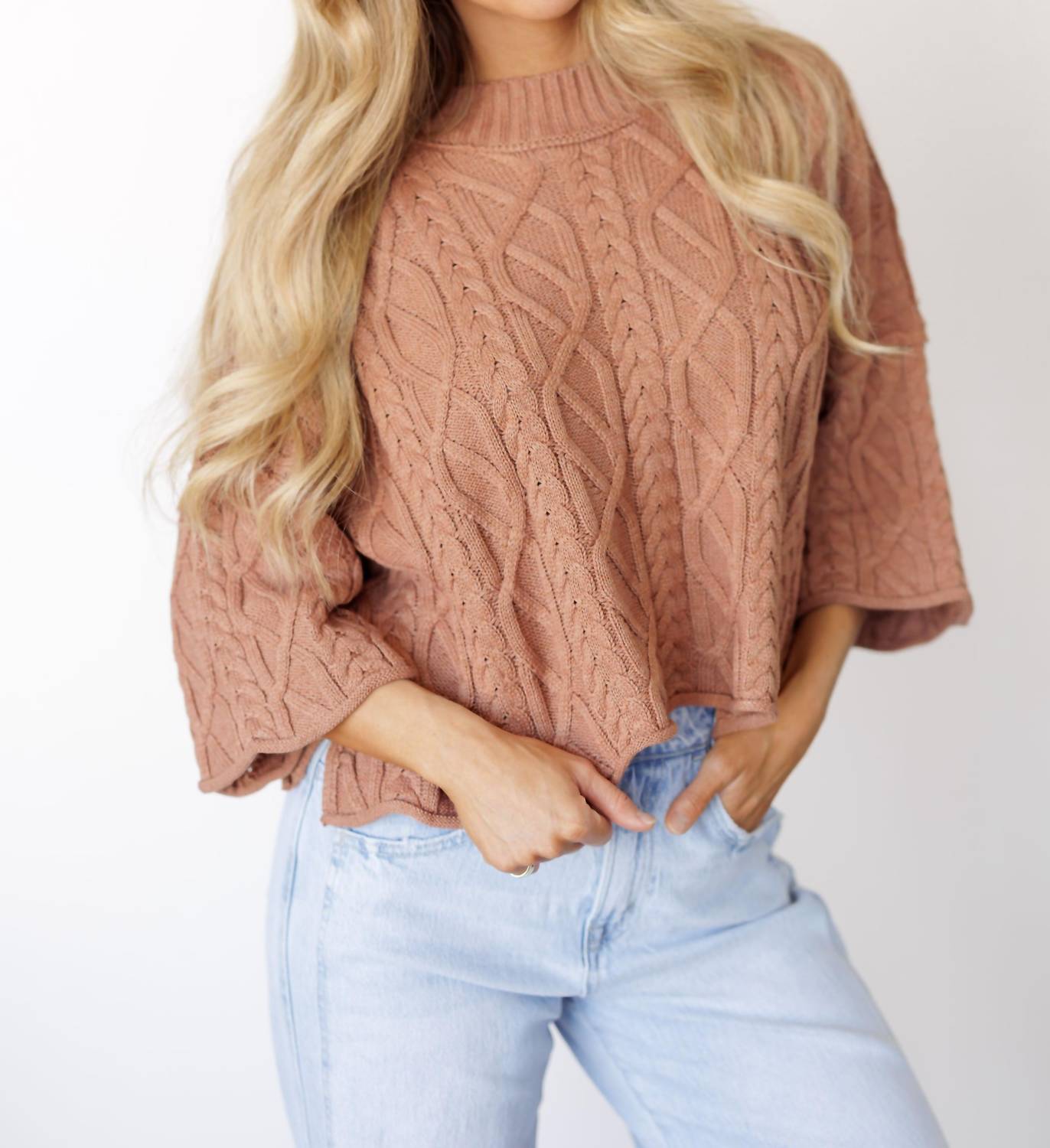 Tcec - Worth The Wait Crop Sweater