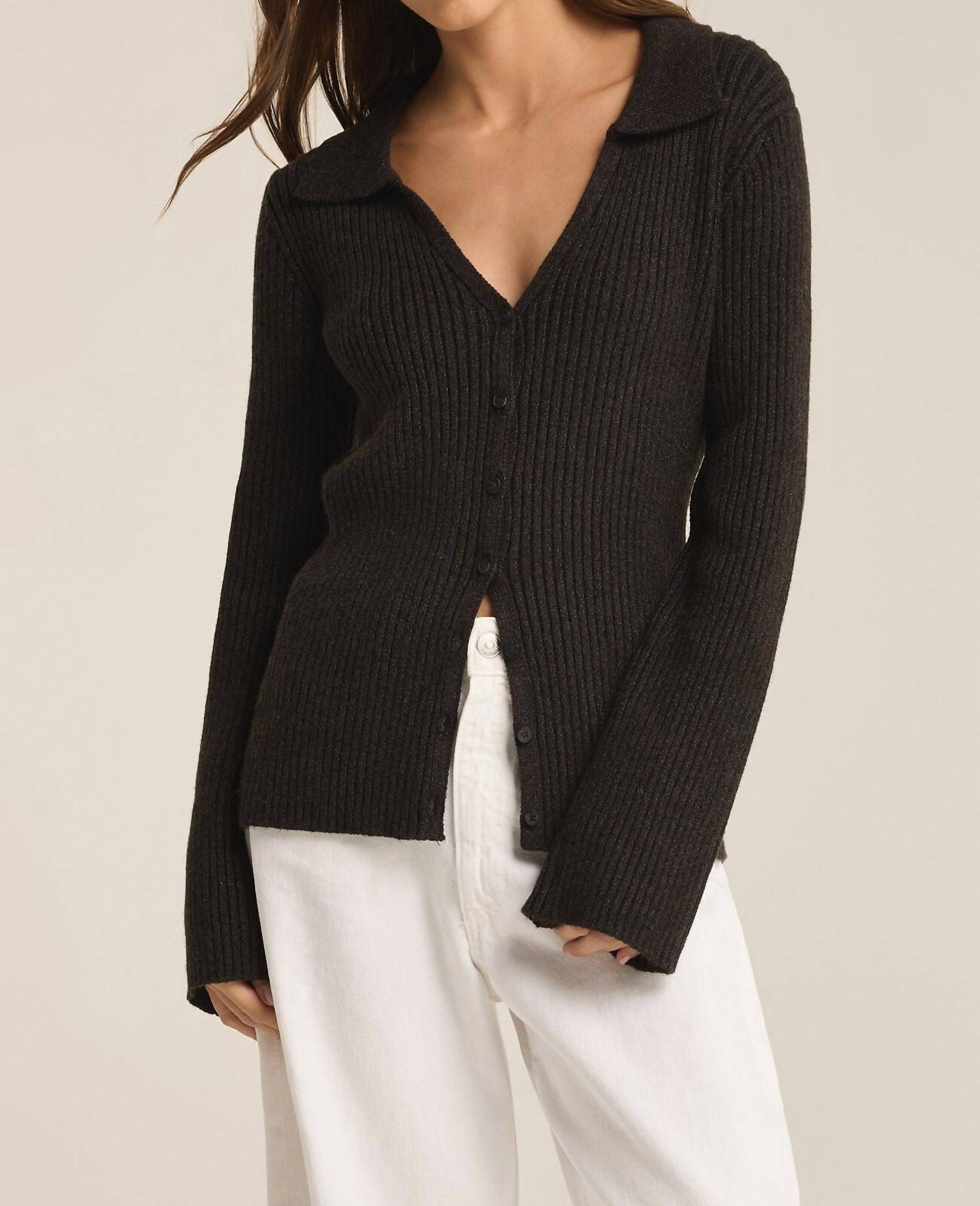 Z Supply - Rina Button Up Sweater