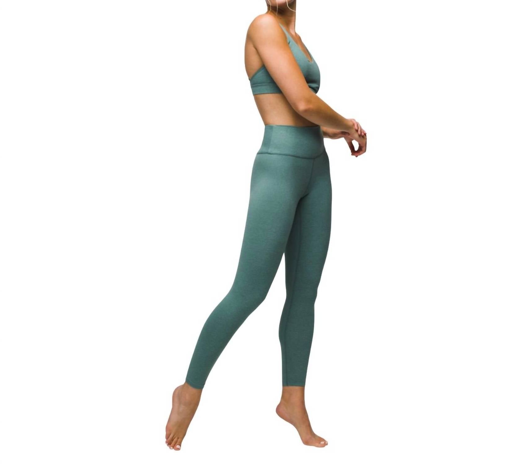 prAna Becksa 7/8 Leggings in dream dust - women's pants - detail view