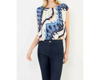 Thml - Sleeveless Abstract Top