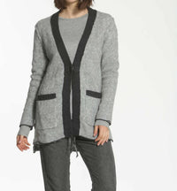Label+Thread - Women's Boucle Snap Cardigan