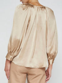 L'Agence - Kaili V-neck Blouse