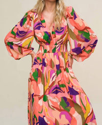 Flying Tomato - Over And Over Woven Maxi Dress